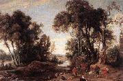 WILDENS, Jan Landscape with Shepherds oil painting artist